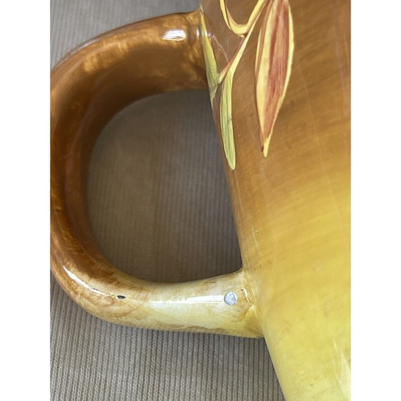 Thanksgiving Coffee Cups Laurie Gates Coronado Collection Set 3 Chilli Pepper - Picture 10 of 11